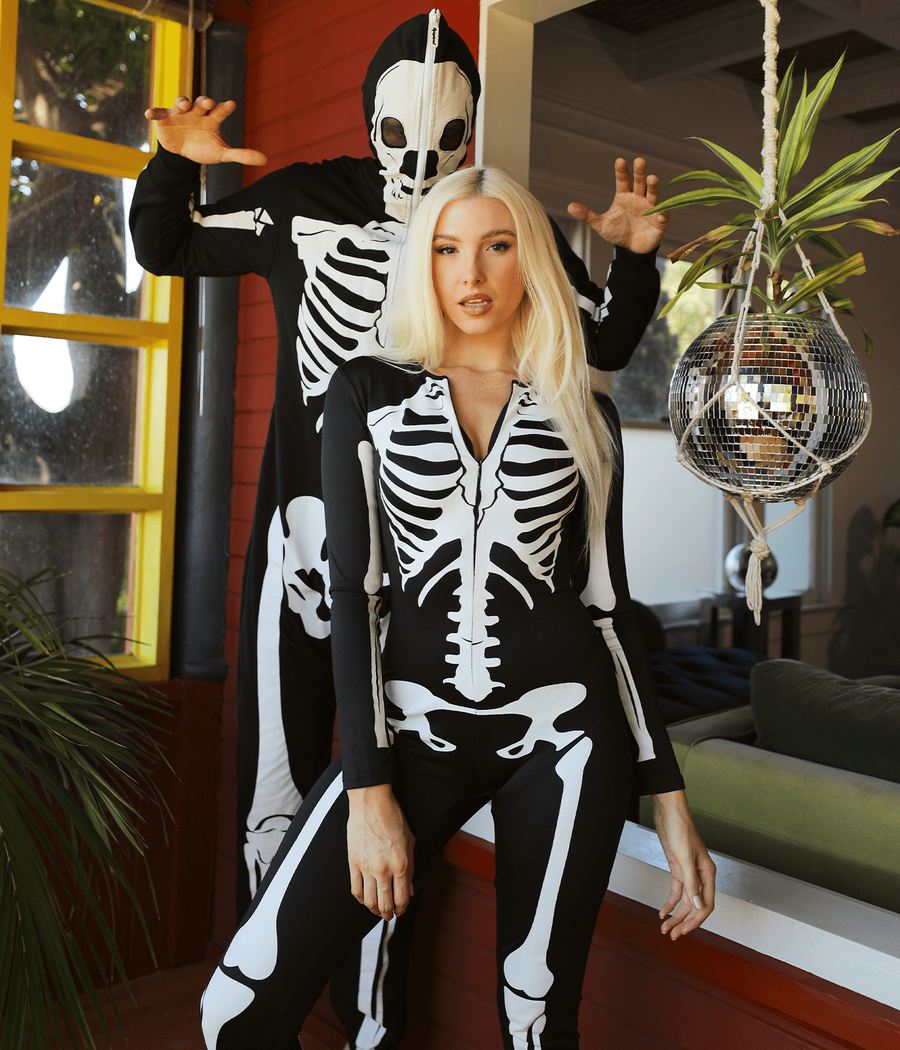 Matching Skeleton Couples Costumes