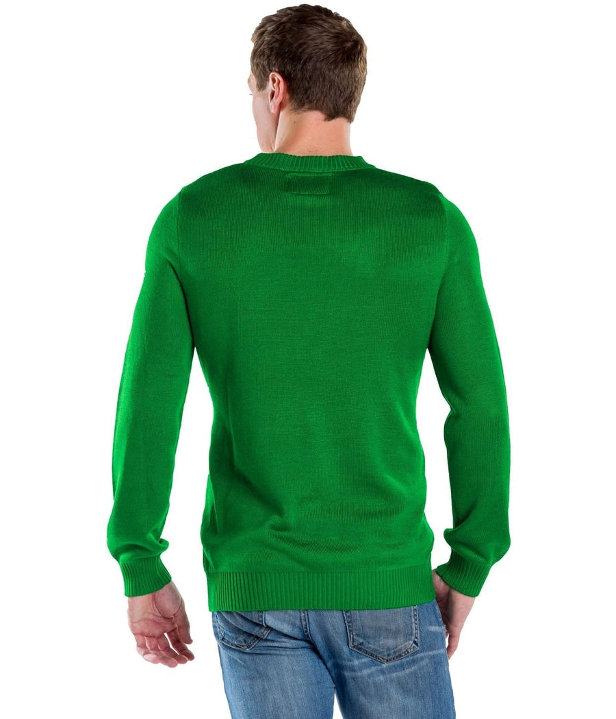 Men's Happy Birthday Jesus Ugly Christmas Sweater Image 2