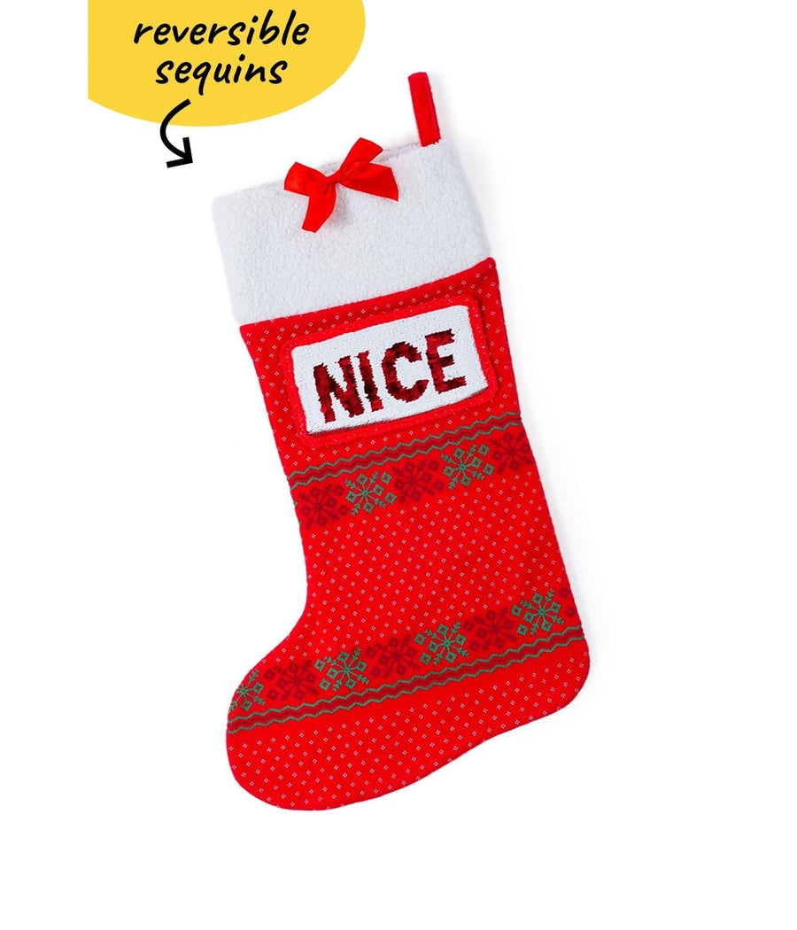 Naughty or Nice Stocking Image 2