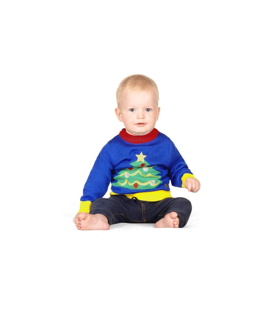 Baby Boy's Tacky Christmas Tree Ugly Christmas Sweater Image 2