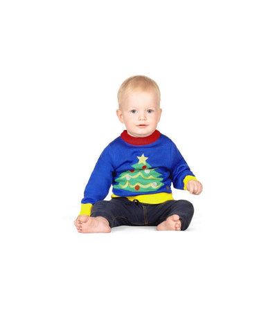 Baby Boy's Tacky Christmas Tree Ugly Christmas Sweater