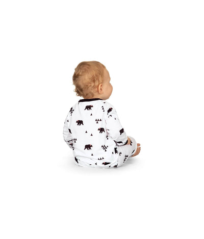 Baby Girl's Beary Christmas Pajama Set Image 3