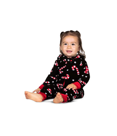 Baby Girl's Candy Cane Lane Jumpsuit Image 2