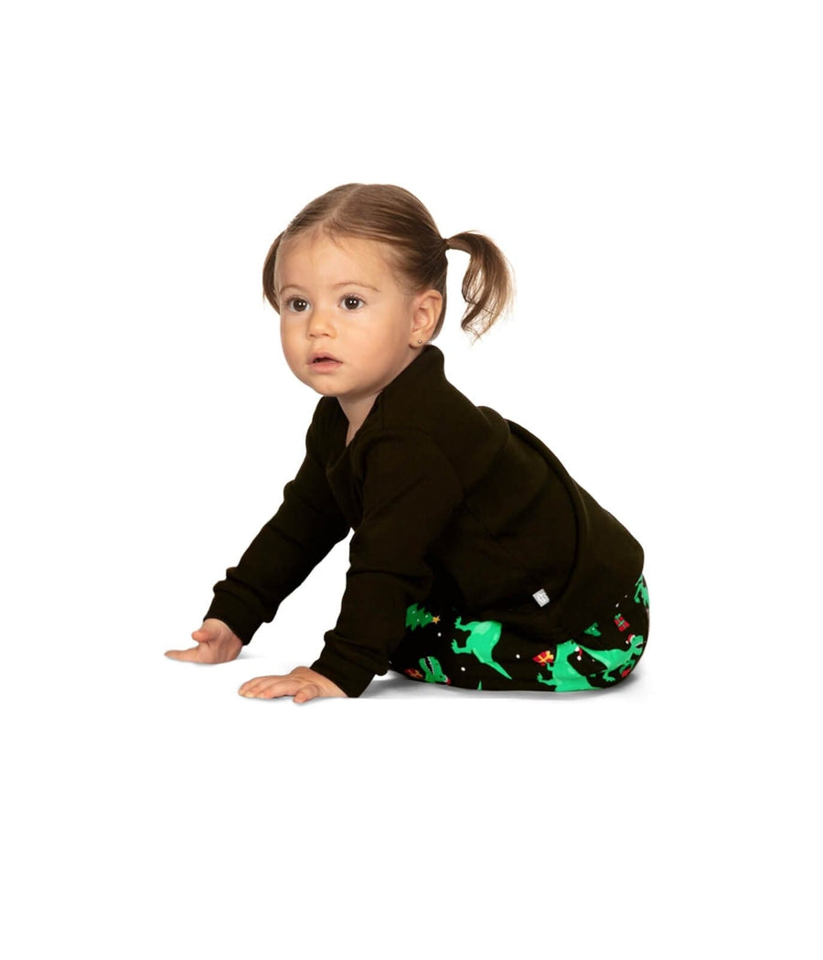 Baby Girl's Rawr Dinosaur Pajama Set Image 3