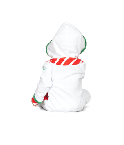 Baby Girl's Snowman Jumpsuit Image 3