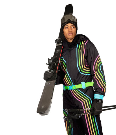 Men's Carving Colors Ski Suit Image 2