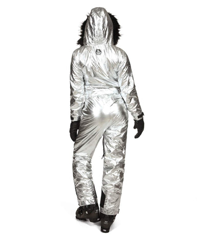 Tipsy Elves Women's Icy U Ski Suit | Epic Winter Snow Suit | High Strength & Durable Material | White