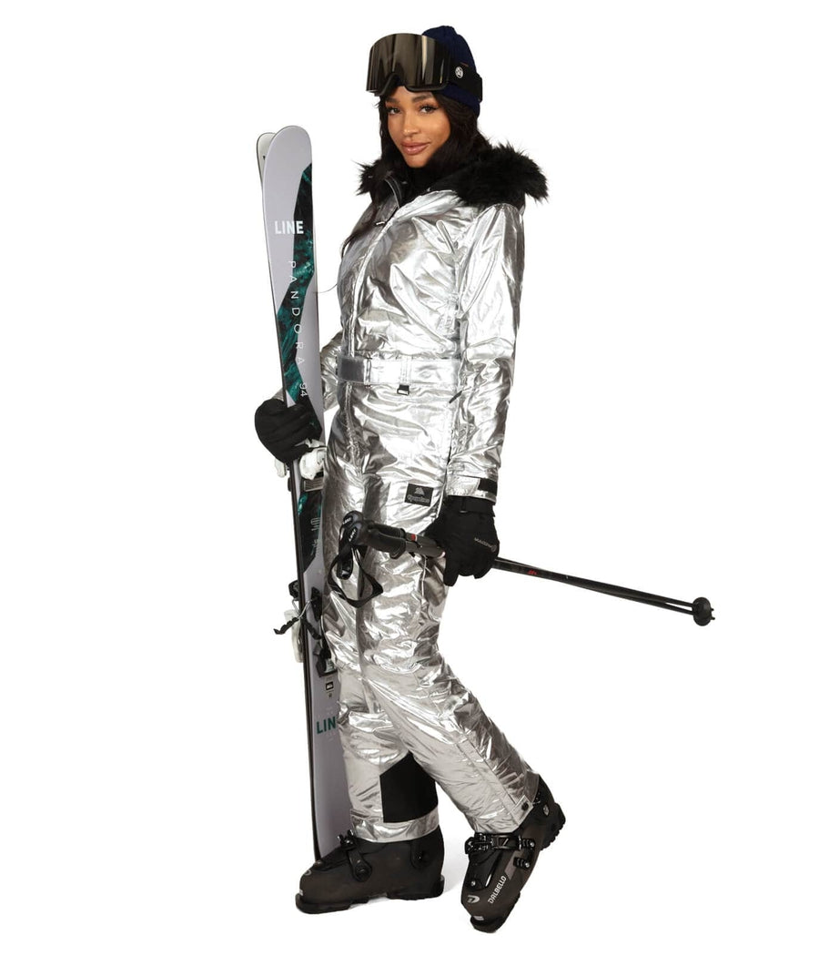 Women's Silver Bullet Ski Suit Image 3