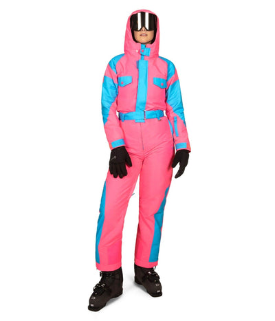 Women's Neon Bunny Ski Suit Image 4