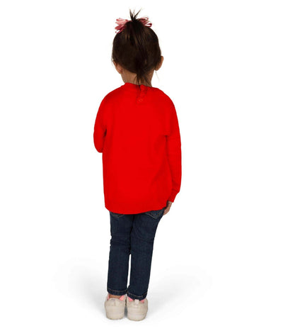 Toddler Girl's Snow Cute Sweater