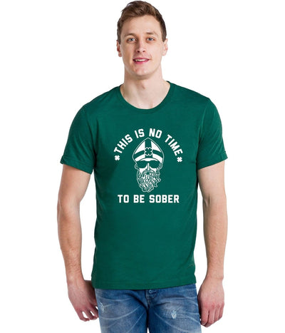 Men's No Time To Be Sober Tee Image 2