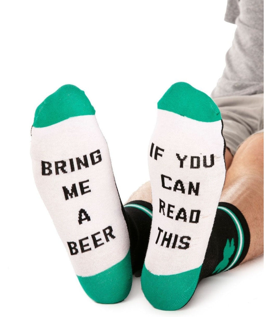 Men's Bring Me A Beer Socks (Fits Sizes 8-11M) Image 2