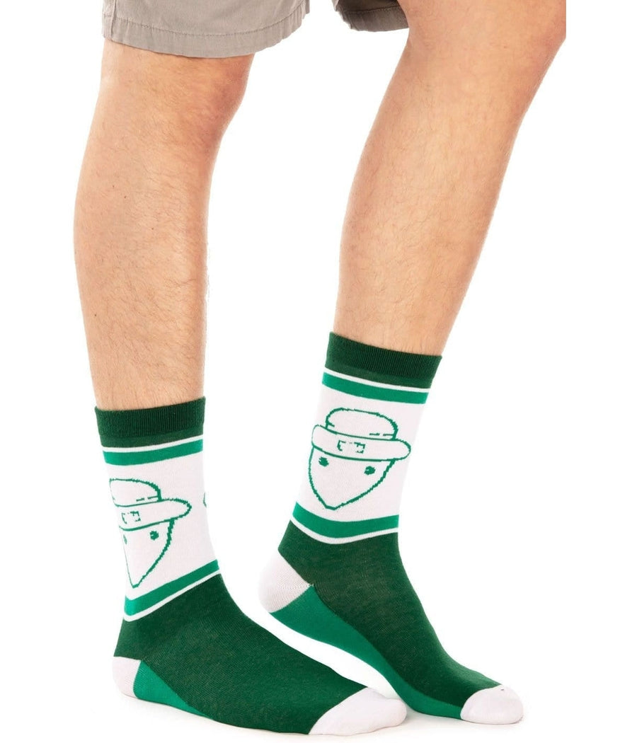 Men's Leprechaun Sketch Socks (Fits Sizes 8-11M) Image 2
