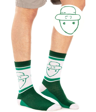 Men's Leprechaun Sketch Socks (Fits Sizes 8-11M) Image 3