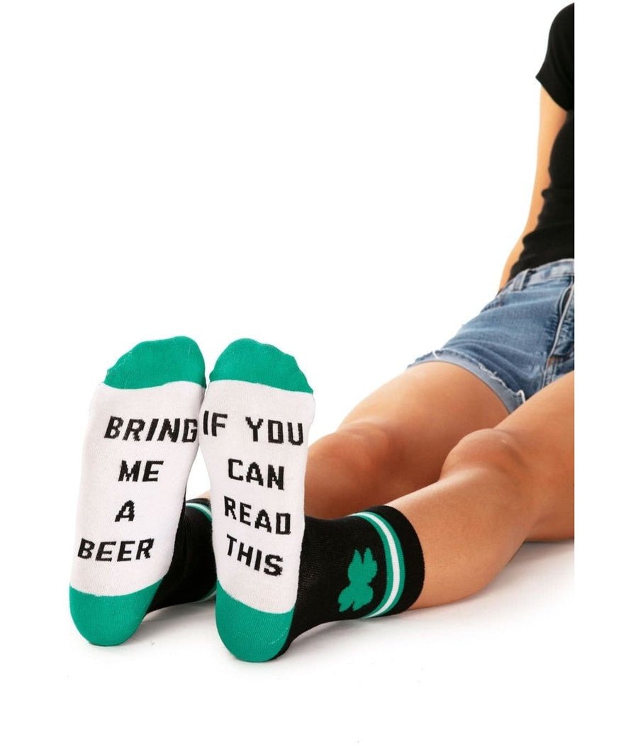 Women's Bring Me A Beer Socks (Fits Sizes 6-11W)