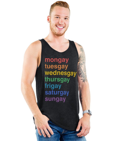 Gay All Day Tank Top Image 2