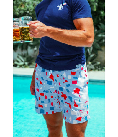 All Around the USA Swim Trunks Image 2
