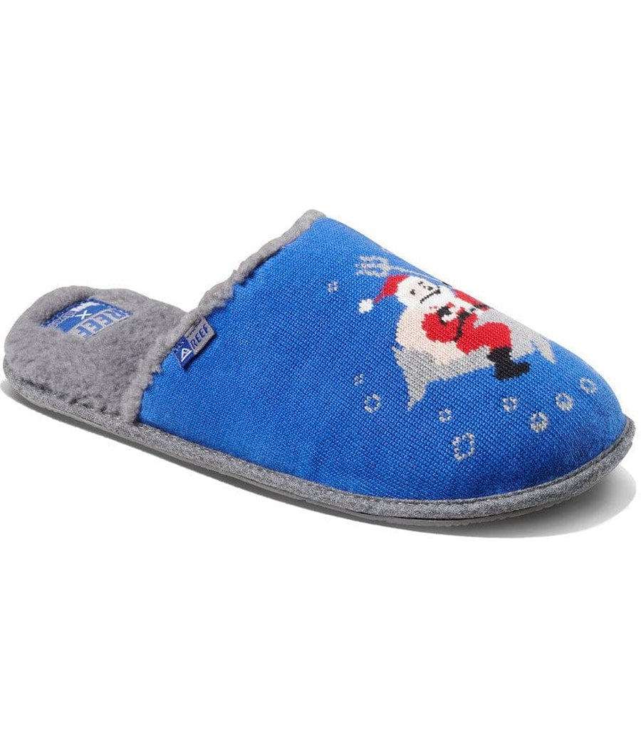 Men's Santa Shark Reef Slippers Image 2