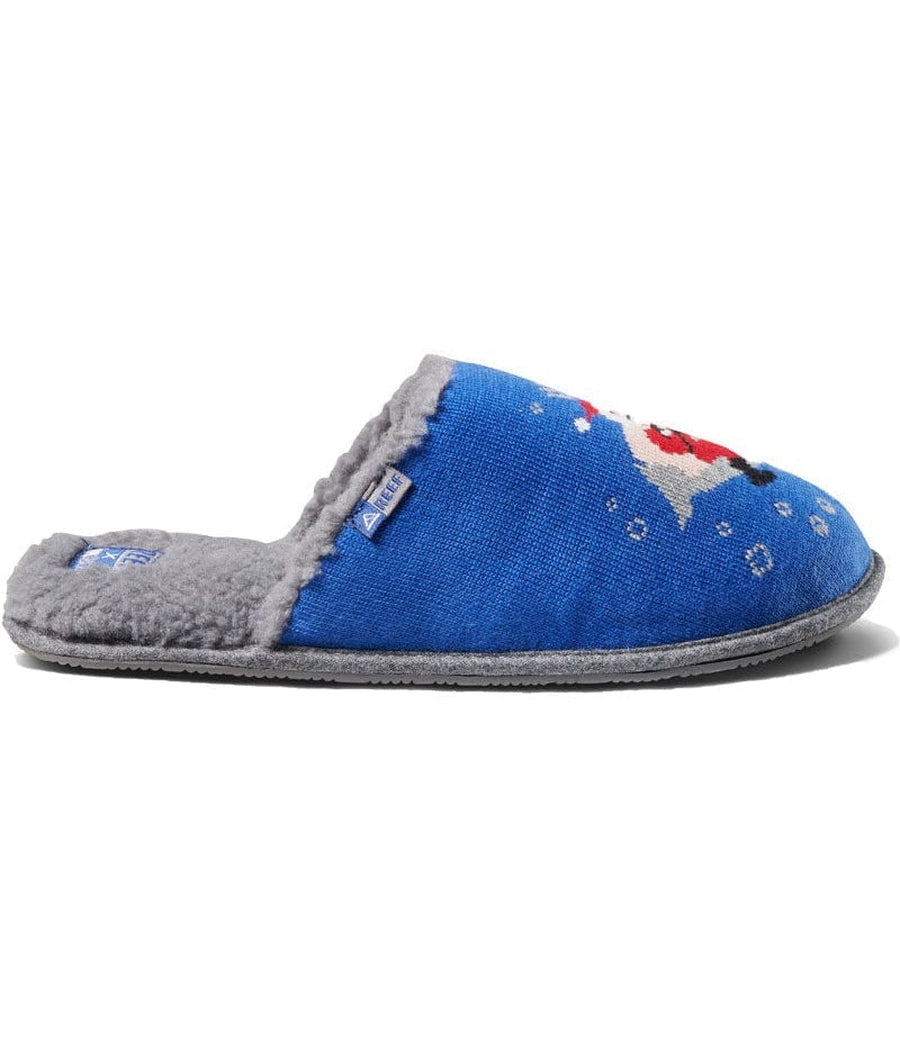 Men's Santa Shark Reef Slippers Image 3