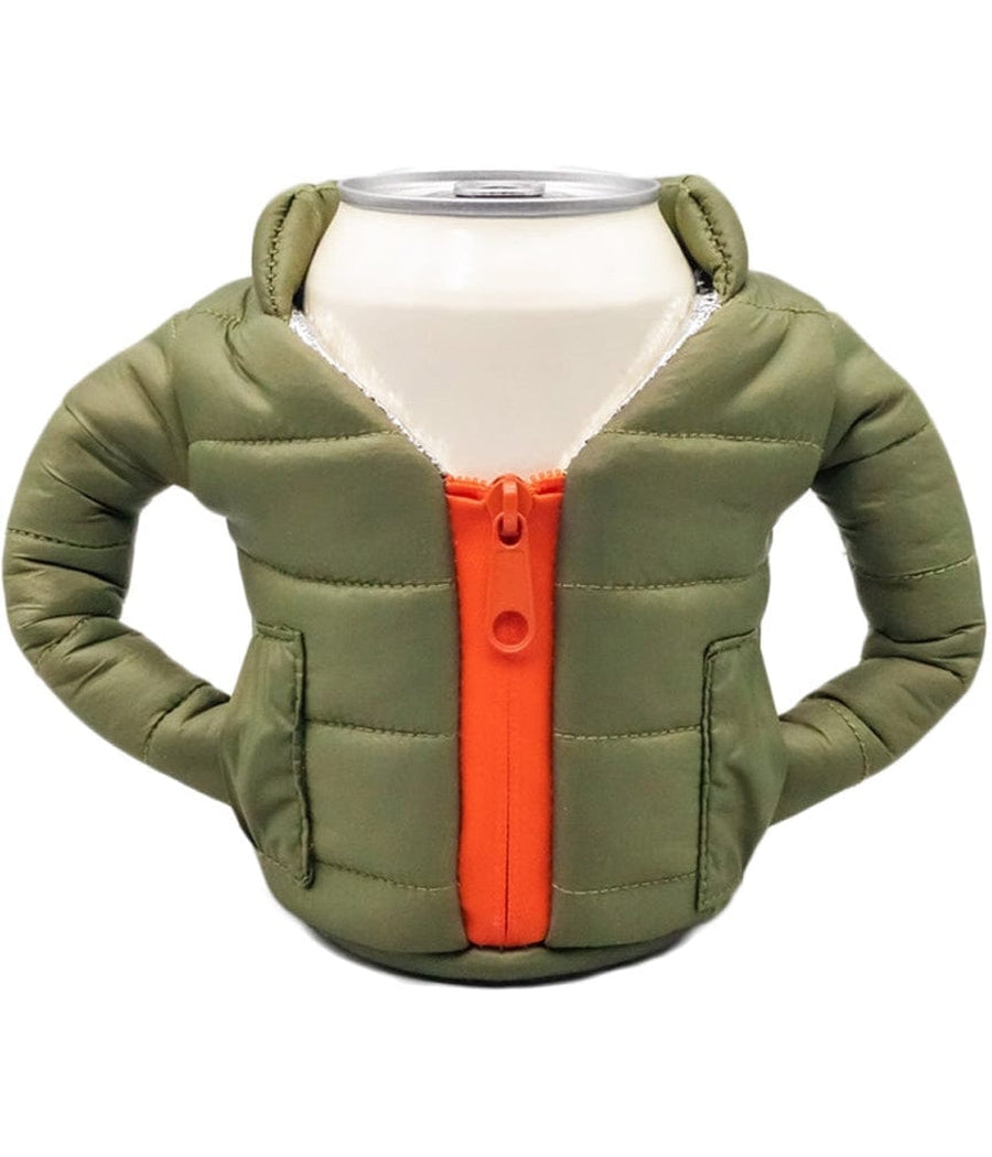 Green & Orange Beverage Jacket Image 4