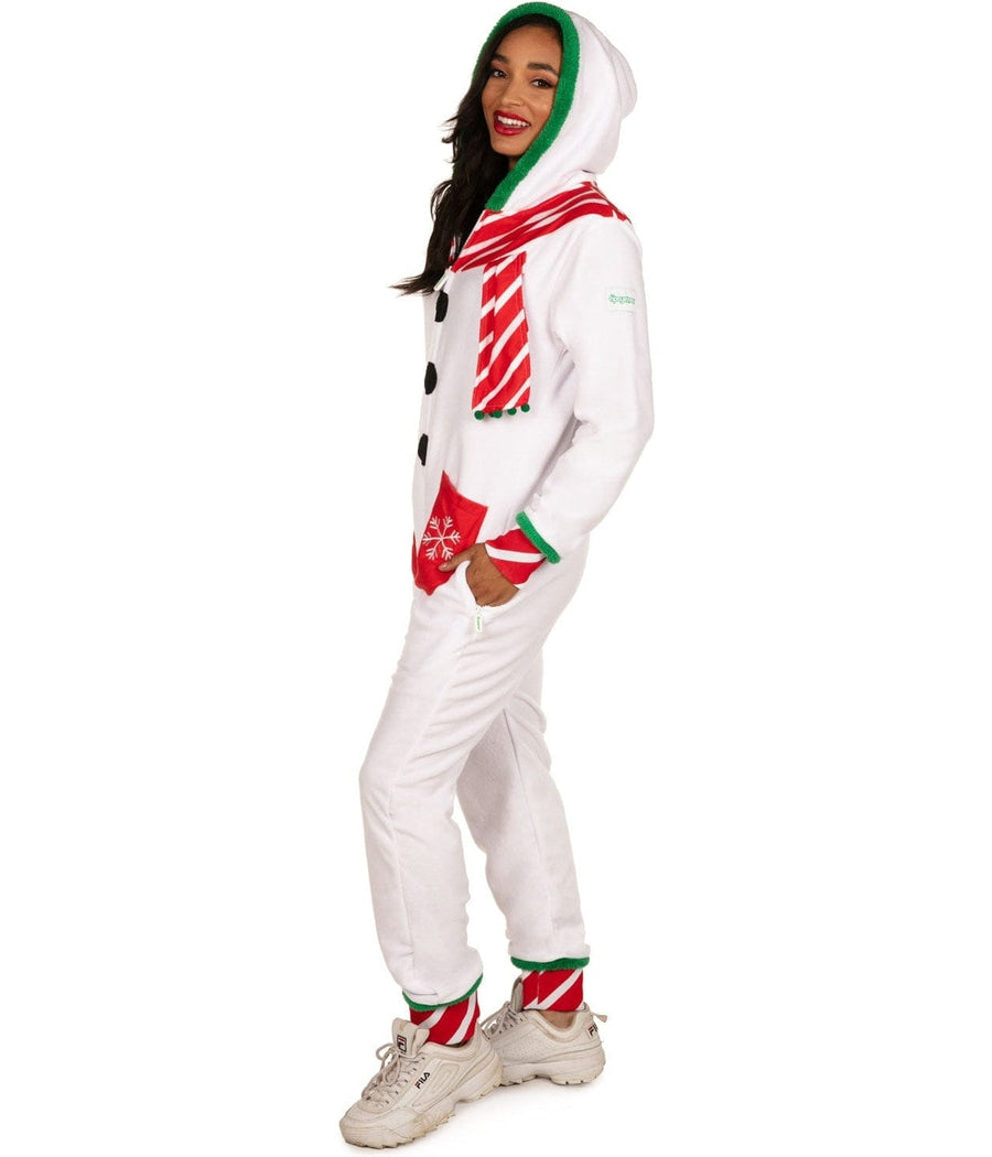 Women's Snowman Jumpsuit