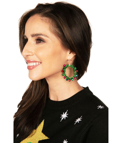 Christmas Garland Earrings Image 2