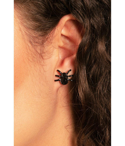 Spider Stud Earrings Image 2