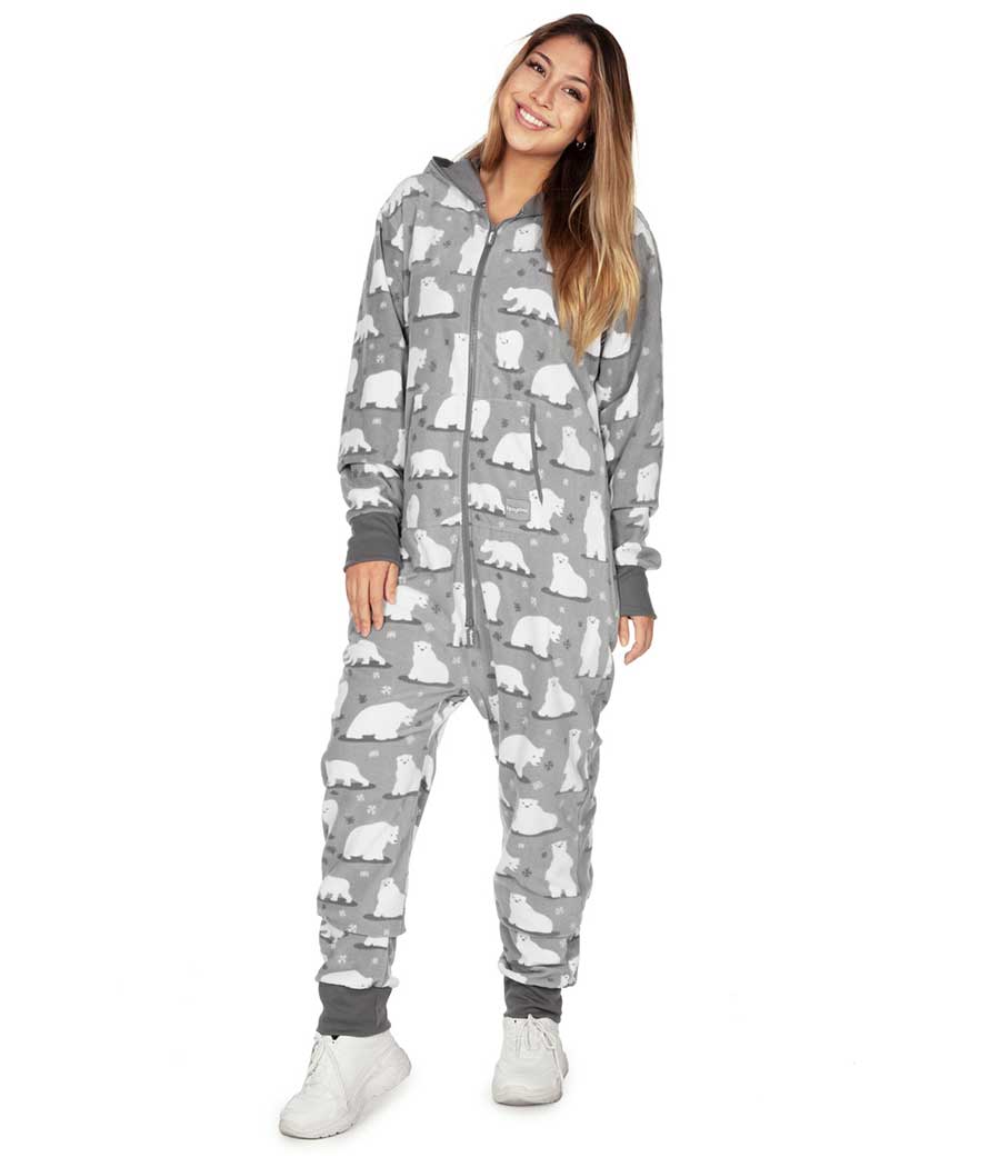 Women's Polar Bear Jumpsuit