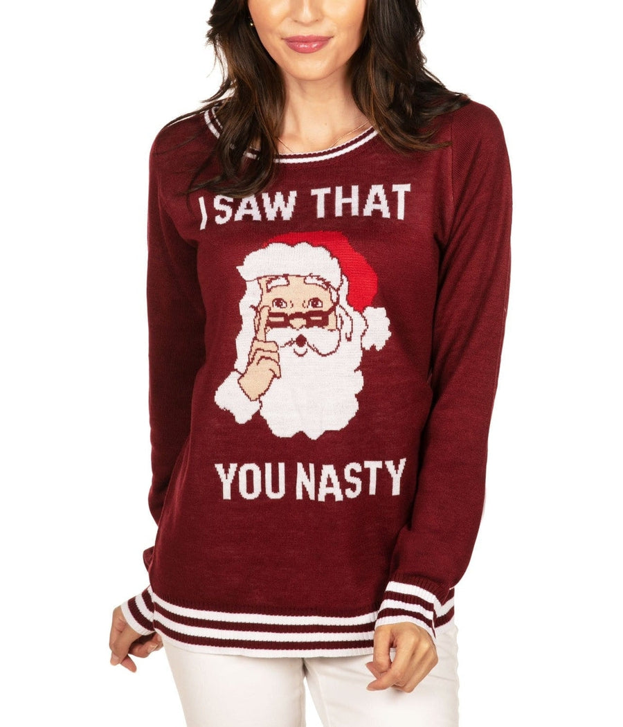 Women's You Nasty Ugly Christmas Sweater Primary Image
