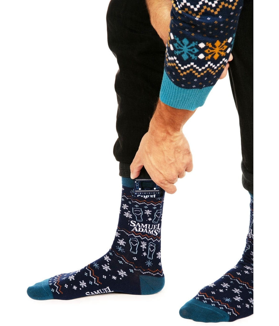 Men's Sam Adams Socks with Pockets (Fits Sizes 8-11M)