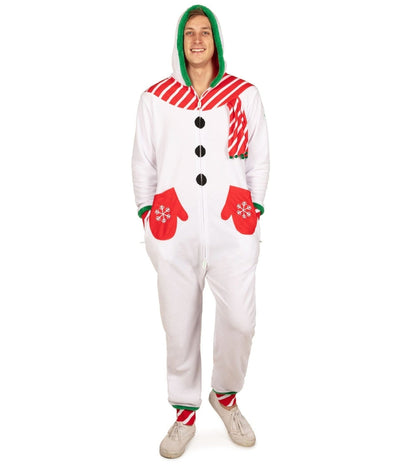 Men's Snowman Jumpsuit