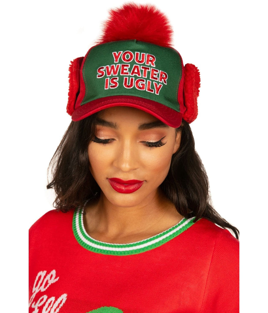 Ugly Christmas Sweater Hat Image 3
