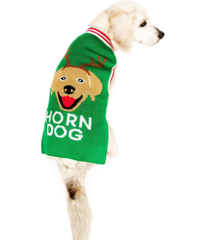 Horn Dog' Dog Sweater