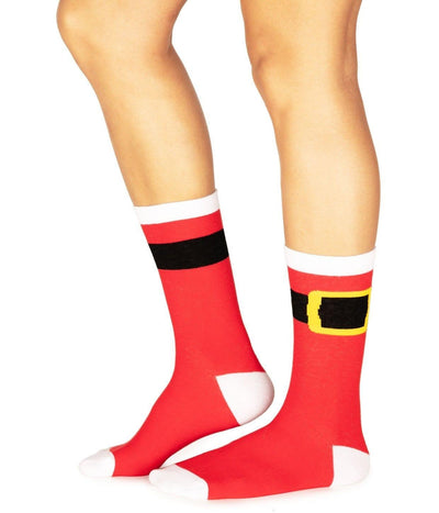 Women's Santa Claus Socks (Fits Sizes 6-11W)