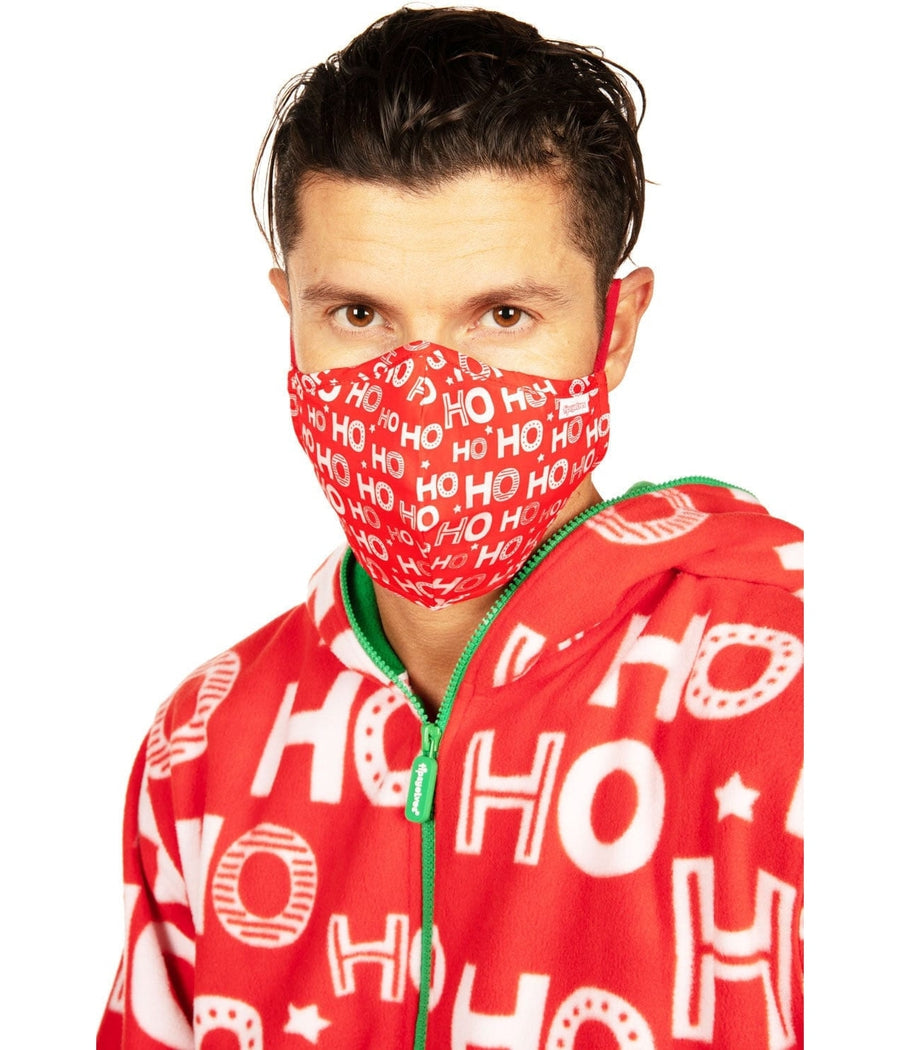 Ho Ho ho Face Mask Image 2