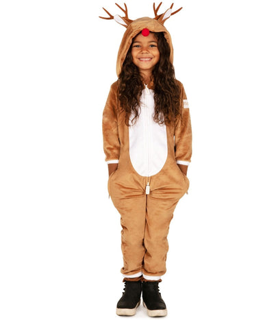 Boy's / Girl's Rudolph Jumpsuit Image 3