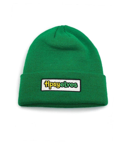 Green Tipsy Elves Beanie