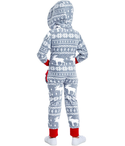 Boy's / Girl's Grey Moose Jumpsuit Image 2