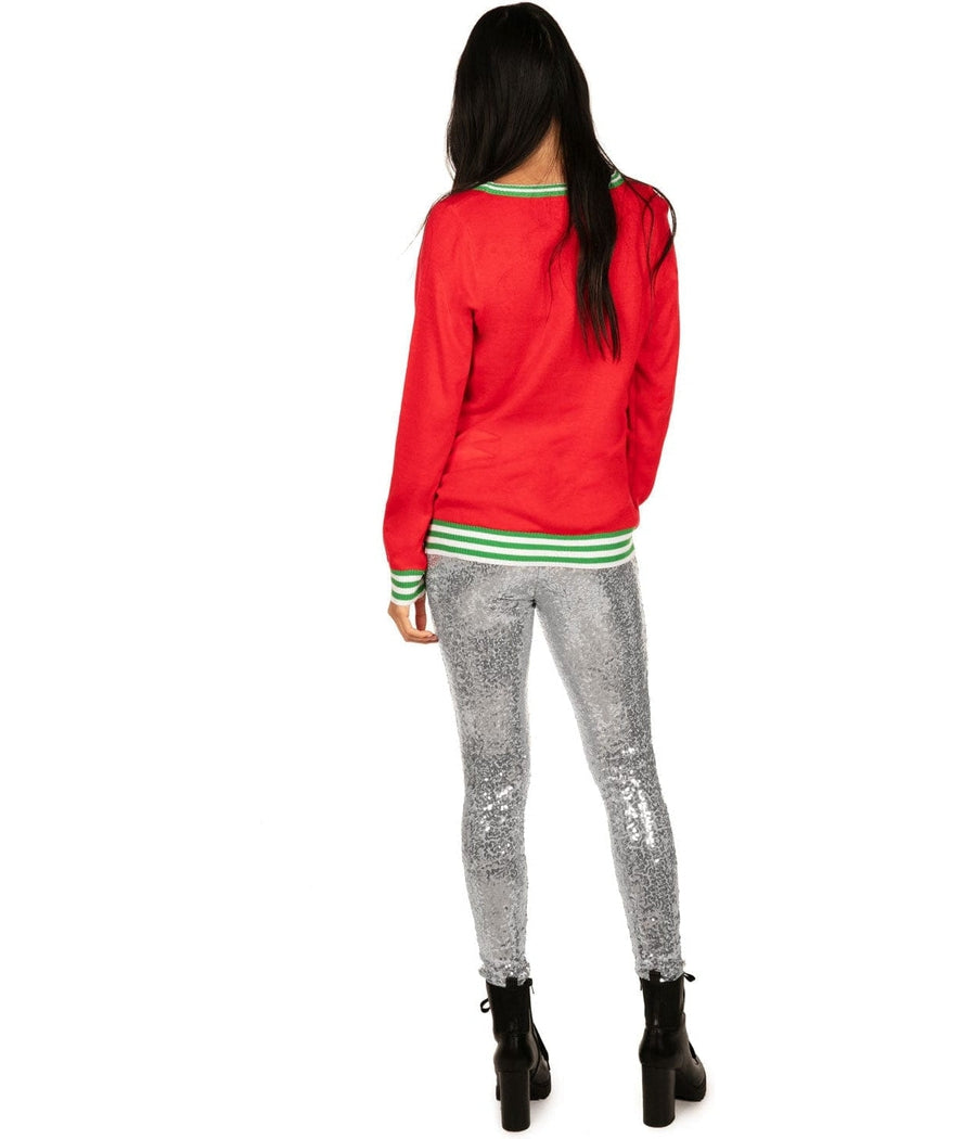 Women's Go Elf Yourself Ugly Christmas Sweater Image 5