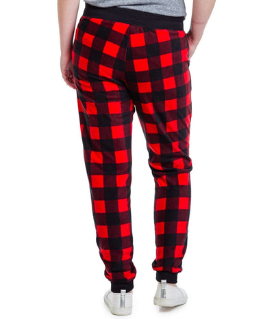 Women's Lumberjack Jogger Sweatpants Image 2
