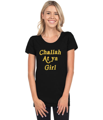 Women's Challah At Ya Girl Tee Image 2
