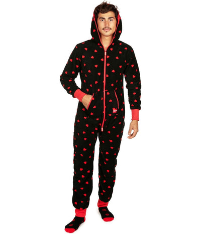 Men's Hearts on Fire Jumpsuit