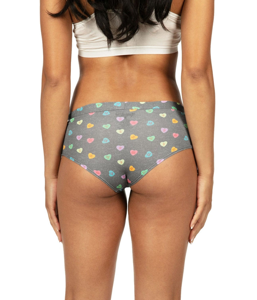 Women's Candy Hearts Underwear & Socks Gift Set