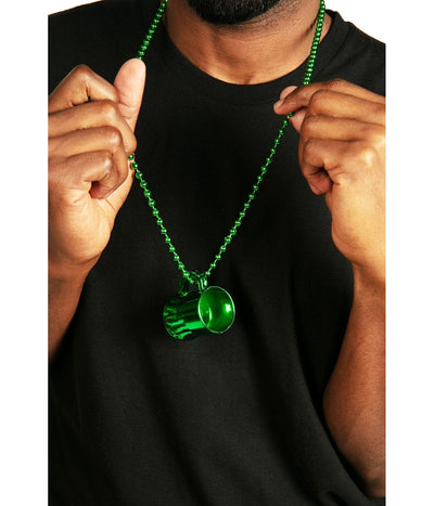 St. Paddy's Drink Necklace Image 3::St. Paddy's Drink Necklace