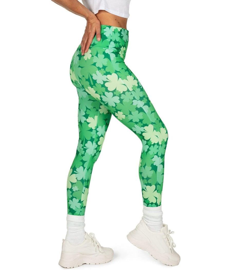 Clover Field High Waisted Leggings