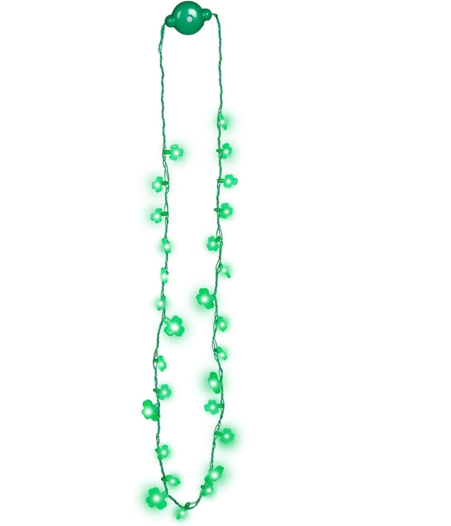 St. Paddy's Light Up Clover Necklace Image 4