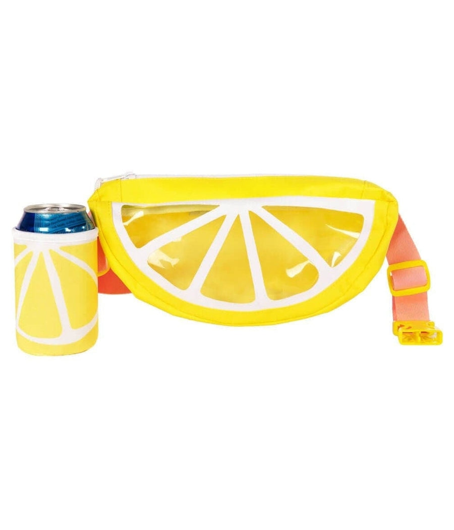 Lemon Spritzer 3D Fanny Pack with Drink Holder