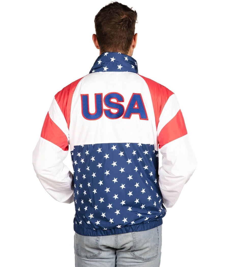 Men's USA Windbreaker Jacket Image 2
