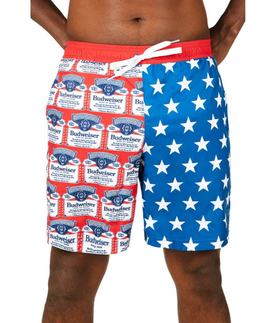 Crack a Cold Wave Budweiser Swim Trunks Image 2