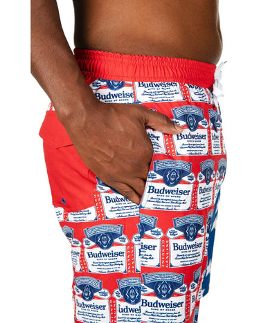 Crack a Cold Wave Budweiser Swim Trunks Image 5